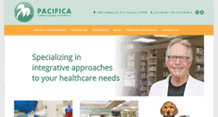 Desktop Screenshot of pacificapharmacy.com